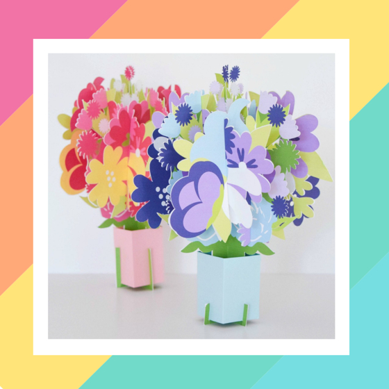 Download How To Make Pop Up Flower Cards With Free Templates And Tutorial